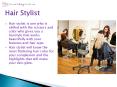 Hair  Stylist PowerPoint PPT Presentation