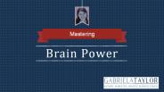 Mastering Brain Power