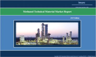 Methanol Market Prices | Market Trends, Production