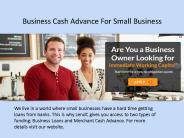 Business Cash Advance For Small Business
