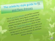 The celebrity style guide to fit and flare dresses