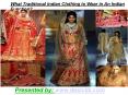 What Traditional Indian Clothing to Wear in An Indian Function?