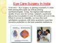 Price Eye Surgery Delhi India PowerPoint PPT Presentation