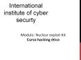 Modulo: Nuclear exploit Kit Curso hacking etico PowerPoint PPT Presentation