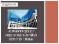 Advantages of Free Zone Business Setup in Dubai PowerPoint PPT Presentation
