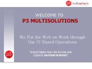 P3 Multisolutions
