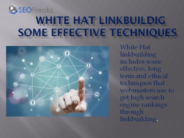 SEO Freakz Effective SEO Techniques