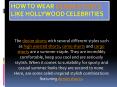 How to wear denim shorts like Hollywood celebrities PowerPoint PPT Presentation