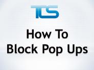 How to Block Pop Ups| TCleanSoft