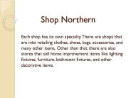 shop northern