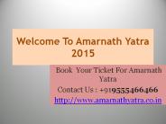 Amarnath Yatra Tour