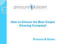 How to Choose the Best Carpet Cleaning Company? PowerPoint PPT Presentation