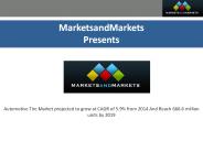 Automotive Tire Market -   Market Strategy