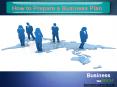 How to Prepare a Business Plan PowerPoint PPT Presentation