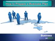 How to Prepare a Business Plan
