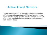 active travel network