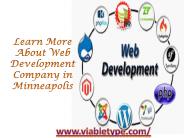Learn More About Web Development Company in Minneapolis