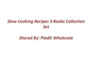 Slow Cooking Books | Slow Cooking Properly Explained | Cookbook Collection