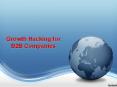 Growth Hacking For B2B Companies PowerPoint PPT Presentation