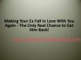 Making Your Ex Fall in Love With You Again - The Only Real Chance to Get Him Back! PowerPoint PPT Presentation