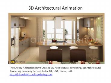 3D Architectural Animation