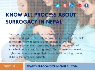 Surrogacy For Singles, Gays and Couples: Surrogacy Clinic Nepal
