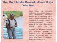 Sam Gray Boulder Colorado - Peace Corps Volunteer PowerPoint PPT Presentation