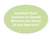 NIGERIA'S PRESIDENTIAL POLLS