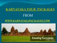 Karnataka Tour Packages