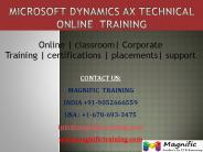 ms dynamics ax technical online training in australia