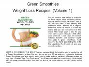 Wellness and Weight Loss Recipes