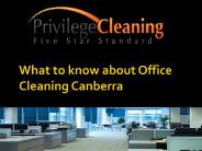 What to know about Office Cleaning Canberra