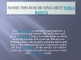 Some tips for buying best yoga pants