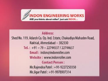 Manufacturers of Industrial rollers