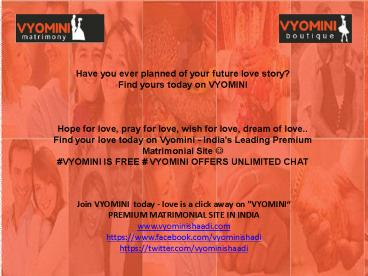 Free Matrimonial Sites In India (1)