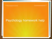 What is Psychology ? (1)