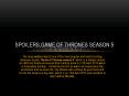 game of thrones season 5 spoilers-www.gameofthronesseason5online.com (1) PowerPoint PPT Presentation