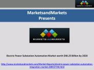 Electric Power Substation Automation Market