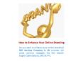 How to Enhance Your Online Branding PowerPoint PPT Presentation