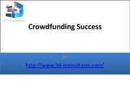 Crowdfunding Success