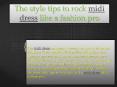 The style tips to rock midi dress like a fashion pro PowerPoint PPT Presentation