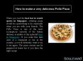 How to make a very delicious Pollo Pizza PowerPoint PPT Presentation