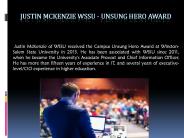 Justin Mckenzie WSSU