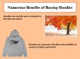 Numerous Benefits of Buying Hoodies