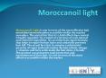 Moroccanoil light |Moroccanoil 100ml PowerPoint PPT Presentation