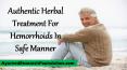 Authentic Herbal Treatment For Hemorrhoids In Safe Manner