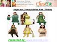 Bright and Colorful Indian Kids Clothing