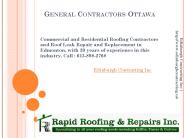 Roofing Contractors Edmonton