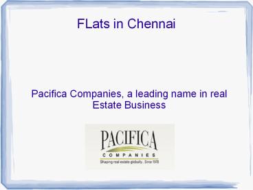 Buy 3BHK Flats in Chennai