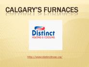 Calgary’s Furnace Installation & Repairing